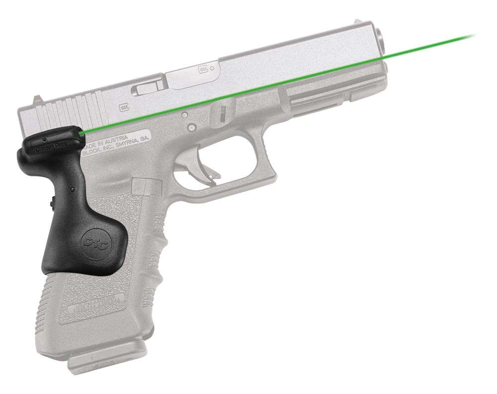 Sights Lasers Crimson Trace Corporation 50 ft CRIM 0167301    LG637G LASERGRIPS GLK G3 17/22 GRN